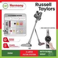 RUSSELL TAYLORS Cordless Vacuum Cleaner 2-in-1 Vacuum &amp; Mop V9 Penyedut Habuk 吸尘器