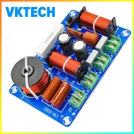 [Vktech] 250W Audio Crossover 3 Way Treble and Medium Bass Filter for Clear Sound Output