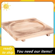 Wood Pot Holder Wooden Trivets Bowl Trivet Hot Stone Pot Mat Korean Dolsot Plate Base Placemat Bibim