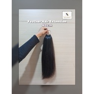 Feather Hair Extension 40CM HUMAN Hair