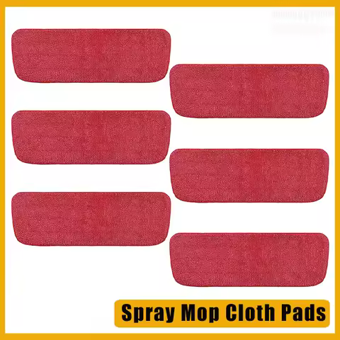Flat spray Replaceable Mop Cloth Microfiber Sprayer Mop Pad Wet and Dry Dual-Use Mop Washable Mop cl