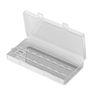 {storage home} Waterproof Rechargeable Battery Container Organizer for 8Pcs 18650 Size Batteries Transparent 18650 Plastic Battery Storage Case