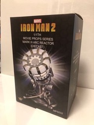 KingArts Marvel Ironman Movie Props Series 1:1 Mark3 ARC Reactor (Diecast)