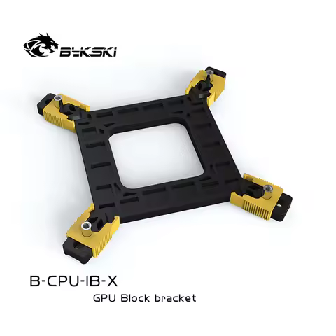 Bykski Motherboard Backplate Bracket Only for INTEL LGA 115X 1200 1366 775 Socket Bykski CPU Water B