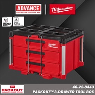 Milwaukee 48-22-8443 PACKOUT™ 3-Drawer Tool Box