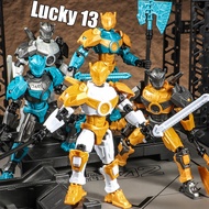 Lucky 13 Action Figure Gipsy Danger Dummy 13 Robot Toy Movable Joints Model