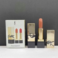 Y*S Pink round tube silver round tube lipstick 1.6g * 2-piece set Black gold square tube lipstick 1.