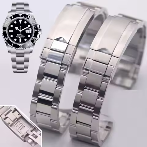 20mm Bracelet For Rolex GMT-Master Watch Band Bracelet starp Ghost yacht SUBMARINER DAYTONA SUP GMT 