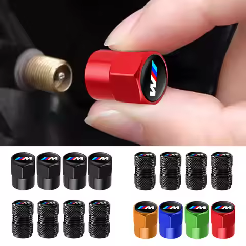 4PC BMW Car Tire Valve Cover Dustproof Alloy Valve Cover Is Suitable For BMW X1 X2 X3 E84 U11 E83 F2