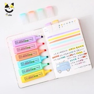 Pastel highlighter pen - high quality highlighter pen - student line marker pen