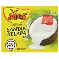 M&amp;S UHT Coconut Milk / Santan 200ml x24