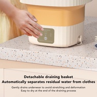 เครื่องซักผ้าขนาดเล็กเครื่องซักผ้ามินิพับได้สำหรับชุดชั้นใน