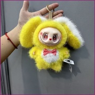 YT4 (no brand)Labubu Plushie Big Ear Rabbit Gradient Plush Doll Bag Charm