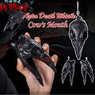Aztec Death Whistle Crow's Mouth Shaped Loud Whistle Ornament Aztec Death Whistle Authentic With Wei