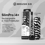 MiPOW CI900S_B SlimPro i4+  Rechargeable Electric Toothbrush 3 Modes Soft Bristles with Holder Dock 