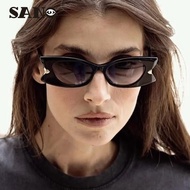 【Ready Stock】COD (San9)Fashion Retro Ladies Butterfly Sunglasses UV400