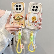 Casing Realme 12 5G Casing Realme 12X 5G Casing Compatible with embroidery Leather Pattern Cute Soft