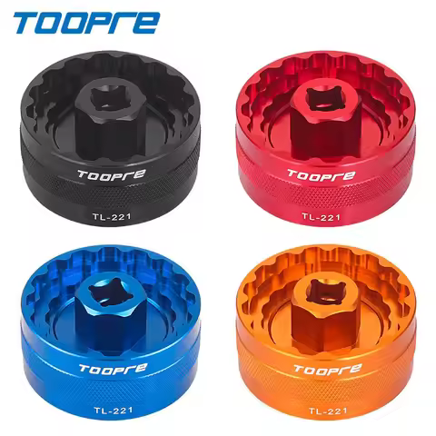 TOOPRE 5-in-1 Bottom Bracket Removal Tool For Shimano BBR-60/FSA-386/DUB 16T/BB-9100/44mm Bike Centr