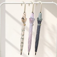 日式美學【21吋防曬中長傘】小直傘 長直傘 雨傘