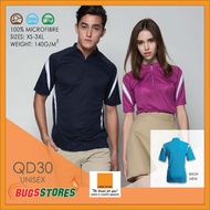 Oren Sport Men Women Mock Neck Sport T-Shirt QD30