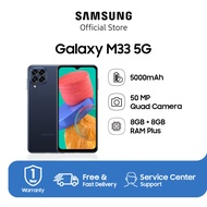 [Paylater Bunga 0%] Samsung Galaxy M33 5G 8/128GB Handphone Gaming dengan teknologi 5G Quad Kamera 50MP Exynos 1280 5nm Octa-core Baterai 5000mAh Smartphone Android Garansi resmi Samsung official store