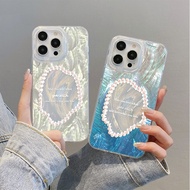 Shell Compatible with iPhone 16/15 Pro Max/14 Feather Gauze Case 12 Pro Max/11 Pro/13 Pro Max XS Max