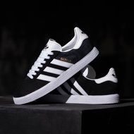 HITAM PUTIH Adidas Gazelle Classic Grade Origianl Premium Shoes Sneakers Casual Shoes School Shoes B