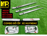 [XE TẢI HUYNDAI]   đồ ốp xe tải inox hyundai hd320/hd270/hd 3 chân/hd 4 chân cho xe tảiô tô