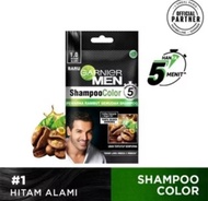 Garnier Men Shampoo Color Pewarna Rambut 10ml
