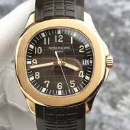 Philippe/Patek Philippe AQUANAUT Series Grenade 5167R Three-Hand Calendar Rose Gold Mechanical Men's