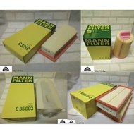 Air Filter Benz C-Class W204/Coupe C204 (2007-2014)/Mann Engine