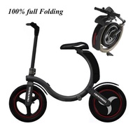 Electric Bike Mountain Portable 14 inch Foldable Electric Bike Waterproof