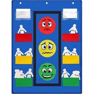Panelee Classroom Behavior Chart Stoplight Behavior Pocket Chart for Kids Classroom Management Tools