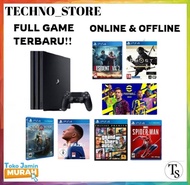 PS4 PRO PS 4 HEN 6.72/ 9.00 1TB Playstation 4 Ori Full Game Bebas Request Garansi