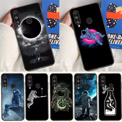 Astronaut Star Space For Huawei P20 P40 P30 Lite P60 Pro Nova 12s 11i 12i 10 9 SE 5T Y91 Y90 Y60 Y70