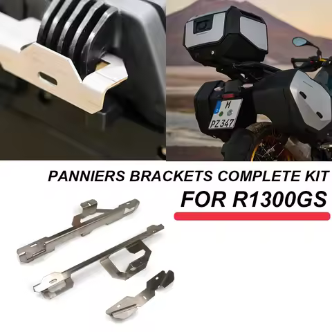 For BMW R1300GS R 1300GS Vario Motorcycle Suitcase Mounting Brackets Complete kit R1300 GS Vario Acc