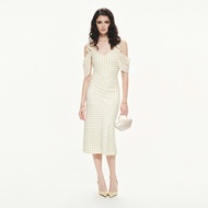 Maven ชุดกระโปรงรุ่น Twinkie White Polka Dot Dress