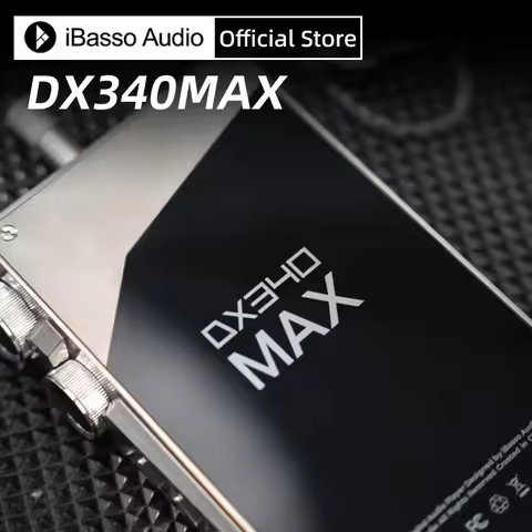 IBasso DX340MAX Titanium Portable Music Player PWM-DAC Accusilicon MP3