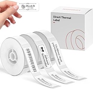 NIIMBOT Labels Self-Adhesive Label Tape for D11 D110 D101 Label Printer, 12 x 30 mm, 210 Labels/Roll