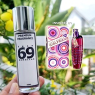 69 ENAMSEMBILAN  Perfume Inspired GIRLFRIEND JUSTIN B. Minyak Wangi 35ML