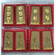 MERAH ASN South Sumatra Rank Grade 4A, 4B, 4C, 4D Red Trim