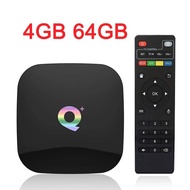 Q Plus Smart TV Box Android 9.0 6K 2.4G Wifi Allwinner H6 4GB RAM 64G ROM Quad Core Set Top box VS X