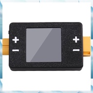 [G V W E] Aircraft Battery Voltage Capacity Tester XT90 8-150V 50A Power Meter Bidirectional Ammeter