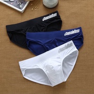 Aussie Bum Men Quality Plain Briefs Man Low Waist Underwear