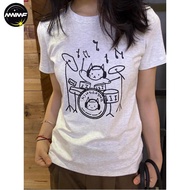 [MNMF]🍋In Stock🍋Original Method Pure Cotton 220g 40 Count Odal Food Wool+Feel Round Neck Round Shoul