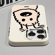 Cartoon Fun and Cute Little Dog Pattern Phone Case Compatible for IPhone 15 13 11 14 12 Pro Max 7/8 Plus IPhone SE 2020 X XS MAX Fashion Shockproof Case