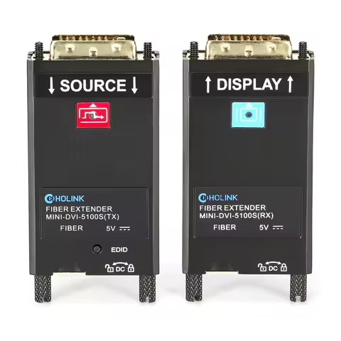 1 channel 4K 60Hz DVI Fiber Extender DVI Optical Converter DVI to Fiber Converter