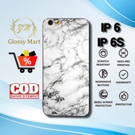 HP IP 6 Case Latest 6s/ - IP 6 Casing 6s/ - Marble Motif - Premium Glossy Hardcase - Softcase IP Glo