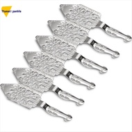6PCS Stainless Steel Absinthe Spoons Kit Vintage Cocktail Bar Glass Cup Drinking Filter Hollowed Out