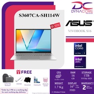 ASUS VIVOBOOK S16 S3607CA-SH114W (ULTRA 7 255H/ 16GB RAM/1TB SSD/Intel ARC/16"FHD-OLED -COOL SILVER/